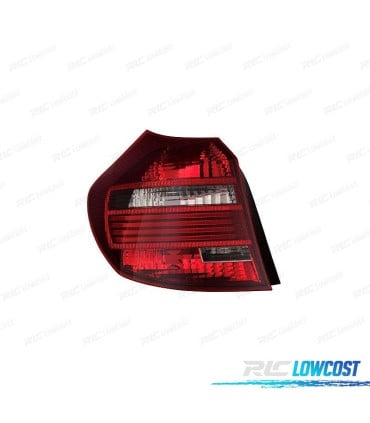 PILOTO IZQ BMW E87 5P 03-12 E81 3P 06-12 AHUMADO LED BLANCO ROJO