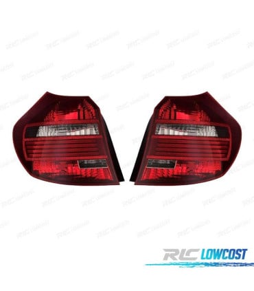 PILOTOS BMW E87 E81 AHUMADO LED BLANCO ROJO