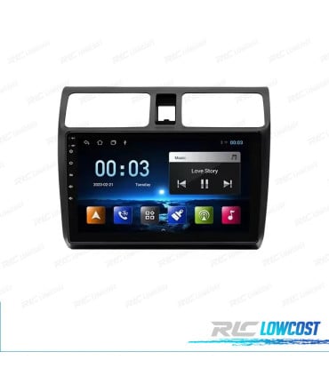 RADIO GPS ANDROID 12 PARA SUZUKI SWIFT 04-10