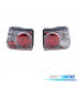 PILOTOS SEAT IBIZA 6K 93-99 ROJO NEGRO