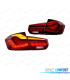 PILOTOS BMW F30 FULL LED LIGHT BAR OLED ROJO