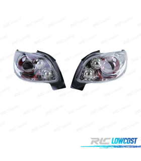 PILOTOS PEUGEOT 206 CC 98-09 FONDO CROMO