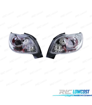 PILOTOS PEUGEOT 206 CC 98-09 FONDO CROMO