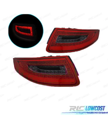 PILOTOS PORSCHE 911 997 04-08 LED ROJO AHUMADO