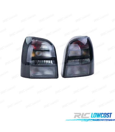PILOTOS AUDI A4 B5 AVANT 94-01 CRISTAL OPACO NEGRO