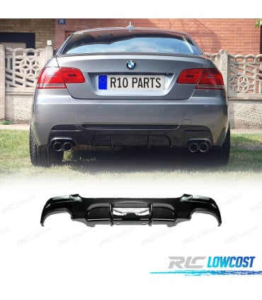 DIFUSOR BMW E92 E93 06-14 LOOK M PERFORMANCE NEGRO BRILLO