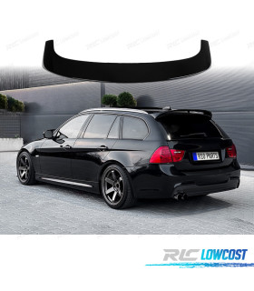 ALERON SPOILER BMW E91 TOURING LOOK M PERFORMANCE NEGRO BRILLO
