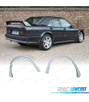 ALETINES TRASEROS MERCEDES 190 W201 83-87 LOOK EVO 1 AMG