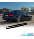 AÑADIDO TALONERAS BMW E90 E92 E93 05-13 LOOK M PERFORMANCE NEGRO BRILLO
