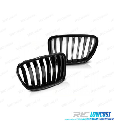 PARRILLAS BMW X1 84 LCI 12-14 NEGRO BRILLO
