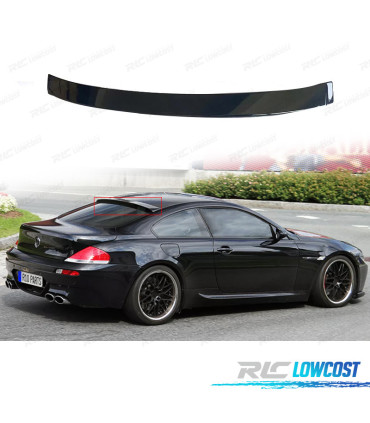 ALERON DE TECHO BMW E63 03-08 LOOK M NEGRO BRILLO