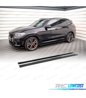 AÑADIDO TALONERAS BMW X3 G01 21-24 LOOK M NEGRO BRILLO