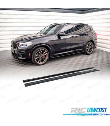 AÑADIDO TALONERAS BMW X3 G01 21-24 LOOK M NEGRO BRILLO