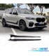 AÑADIDO TALONERAS BMW X5 G05 LCI 23- LOOK M NEGRO BRILLO