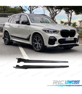 AÑADIDO TALONERAS BMW X5 G05 LCI 23- LOOK M NEGRO BRILLO