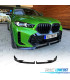 SPOILER LIP BMW X6 G06 19-22 LOOK M NEGRO BRILLO