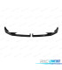 SPOILER LIP BMW X6 G06 19-22 LOOK M NEGRO BRILLO