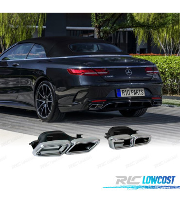 COLAS ESCAPE MERCEDES CLASE S W222 13- LOOK AMG