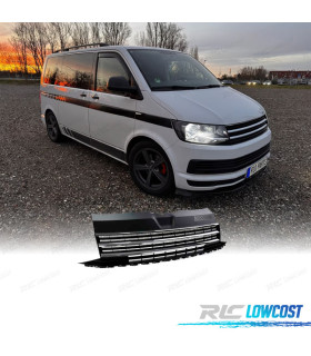 PARRILLA VOLKSWAGEN VW T6 MULTIVAN CARAVELLE 15-19 NEGRO CROMO