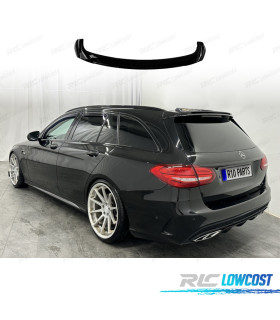 ALERON SPOILER MERCEDES 14-21 S205 LOOK AMG NEGRO BRILLO