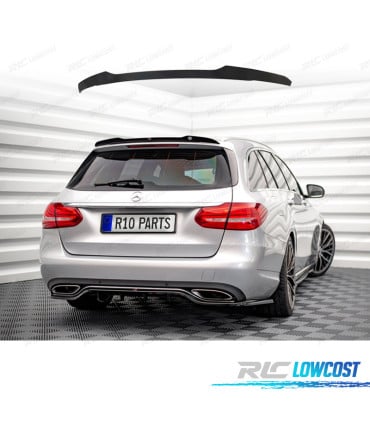 ALERON SPOILER MERCEDES 14-18 W205 NEGRO BRILLO