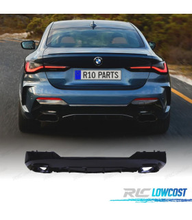 DIFUSOR BMW G22 20-24 LOOK M 440i + COLAS ESCAPE NEGRO BRILLO