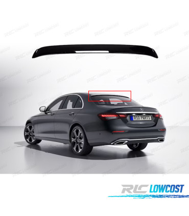 ALERON DE TECHO MERCEDES CLASE E W213 21-23 LOOK AMG NEGRO BRILLO