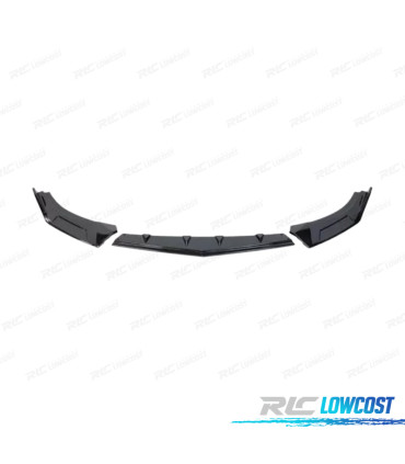SPOILER LIP VOLKSWAGEN VW GOLF 8 R 20- NEGRO BRILLO