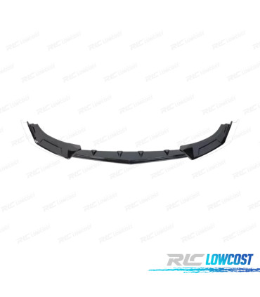 SPOILER LIP VOLKSWAGEN VW GOLF 8 R 20- NEGRO BRILLO