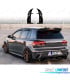 ALERON SPOILER VOLKSWAGEN VW GOLF 6 GTI 08-12 NEGRO BRILLO