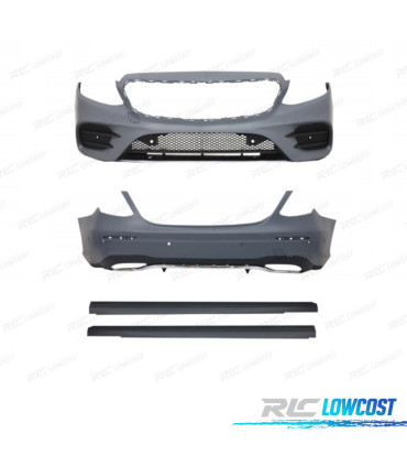 KIT CARROCERIA PARAGOLPES MERCEDES CLASE E W213 16-19 LOOK AMG