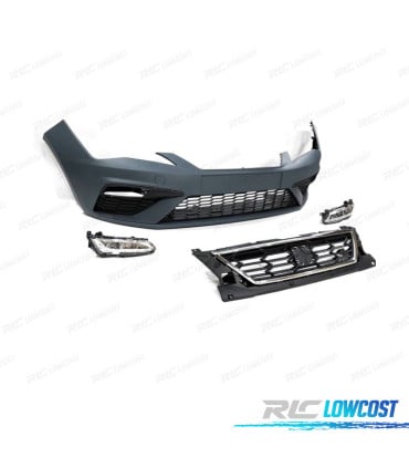 PARAGOLPES DELANTERO SEAT LEON 13-19 LOOK FR + NIEBLAS