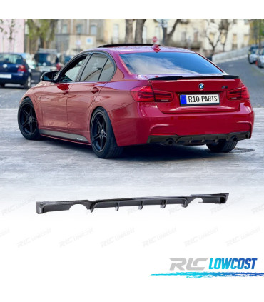 DIFUSOR BMW F30 F31 11-15 LOOK M PERFORMANCE CARBONO DOBLE SALIDA