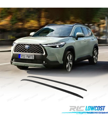 BARRAS DE TECHO TOYOTA COROLLA CROSS 22- NEGRO