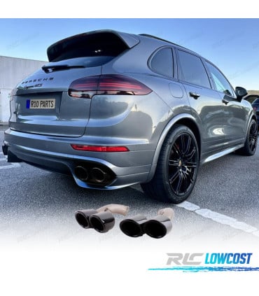 COLAS ESCAPE PORSCHE CAYENNE 92A 14-17 LOOK GTS NEGRO
