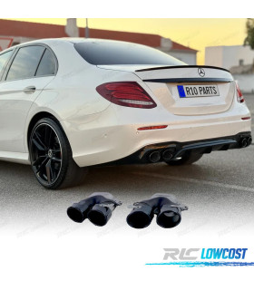 COLAS ESCAPE MERCEDES CLASE E W213 16- E53 AMG NEGRO