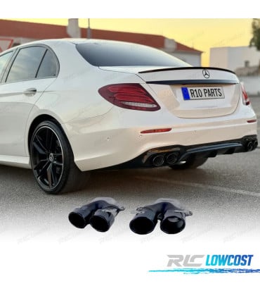 COLAS ESCAPE MERCEDES CLASE E W213 16- E53 AMG NEGRO