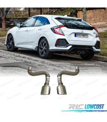 COLAS ESCAPE HONDA CIVIC 16-20 LOOK RR TYPE