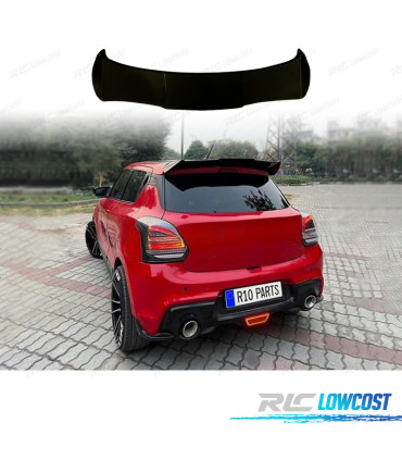 ALERON DE TECHO SUZUKI SWIFT 17- LOOK BATMAN NEGRO BRILLO