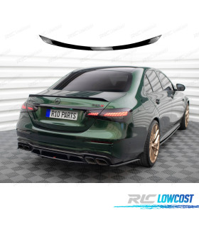 ALERON SPOILER MERCEDES W213 21-23 LOOK AMG E63S NEGRO BRILLO