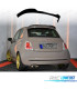 ALERON SPOILER FIAT 500 07-15 NEGRO BRILLO