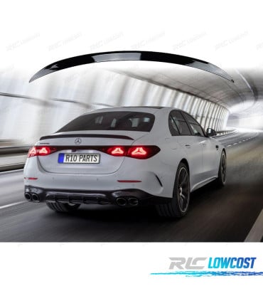 ALERON SPOILER MERCEDES W214 24- LOOK AMG E63S NEGRO BRILLO