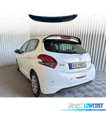 ALERON SPOILER PEUGEOT 208 12-15 NEGRO BRILLO