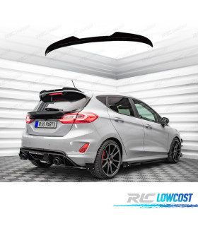 ALERON SPOILER FORD FIESTA MK7 17-23 NEGRO BRILLO