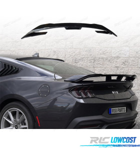 ALERON SPOILER FORD MUSTANG 24- LOOK DARK HORSE NEGRO BRILLO