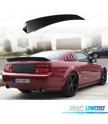 ALERON SPOILER FORD MUSTANG 04-09 NEGRO BRILLO