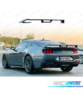 ALERON SPOILER FORD MUSTANG 24- LOOK GT NEGRO BRILLO