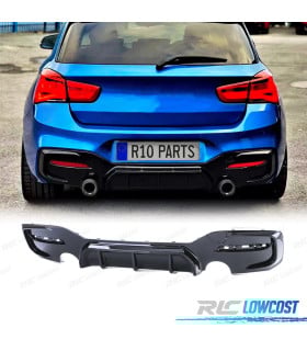 DIFUSOR BMW F20 F21 LCI 15-19 LOOK M PERFORMANCE NEGRO BRILLO
