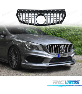 PARRILLA MERCEDES CLA C117 16-18 LOOK AMG GT NEGRO CROMO
