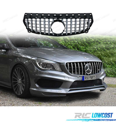 PARRILLA MERCEDES CLA C117 16-18 LOOK AMG GT NEGRO CROMO